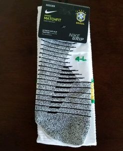 Nike Brazil CBF NikeGrip Matchfit OTC Soccer Socks